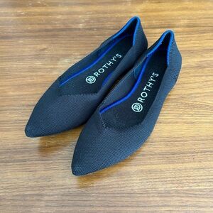 Rothy’s Black “The Point” Flats